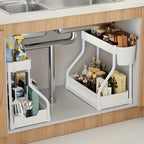 Durable Metal Pull-Out Under-Sink Organizer