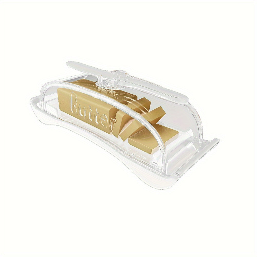 Airtight Built-In Cheese Slicer Butter Keeper
