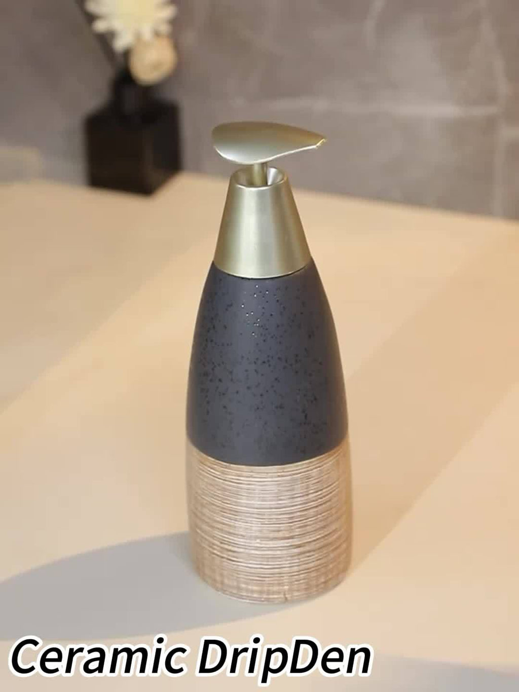 Refillable Ceramic Hand Pump Bottle