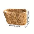 Wicker Over-Tank Toilet Paper Holder (Holds 8 Rolls)