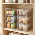 Clear Acrylic Stackable Drawer Bins With Handles