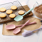 Heat-Resistant Food-Grade Silicone Scraper Set (Set of 4)