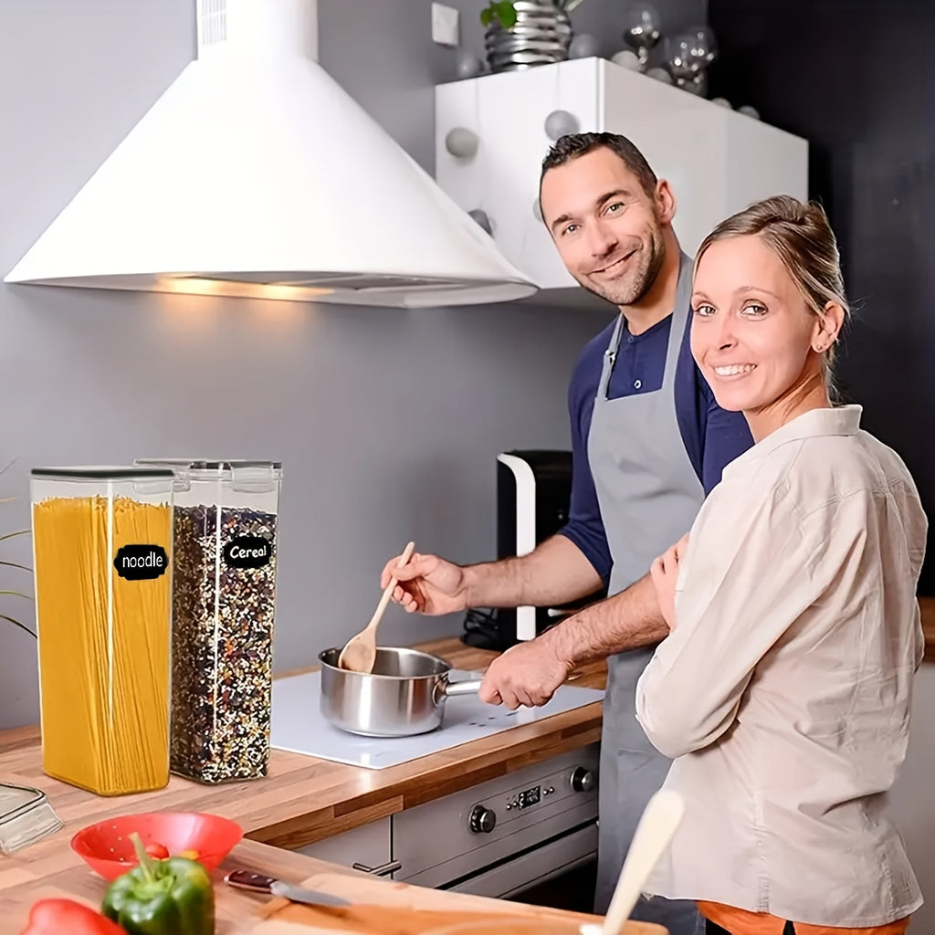 Airtight BPA-Free Flip-Top Food Storage Containers