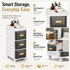 Space-Saving Waterproof Window-View Storage Cabinet (3–6-Tier)
