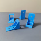 Durable Plastic Wall-Mount Spray Bottle Holder (Set of 4)