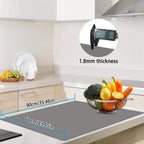 Heat-Resistant Non-Slip Silicone Countertop Mat