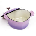 Enameled Non-Stick Heart-Shaped Cast Iron Casserole (2-Quart)