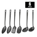 410 Stainless Steel Kitchen Utensil Set (6-Piece)