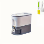 Large Capacity Airtight Rice Container (Measuring Cup & Time Markings)