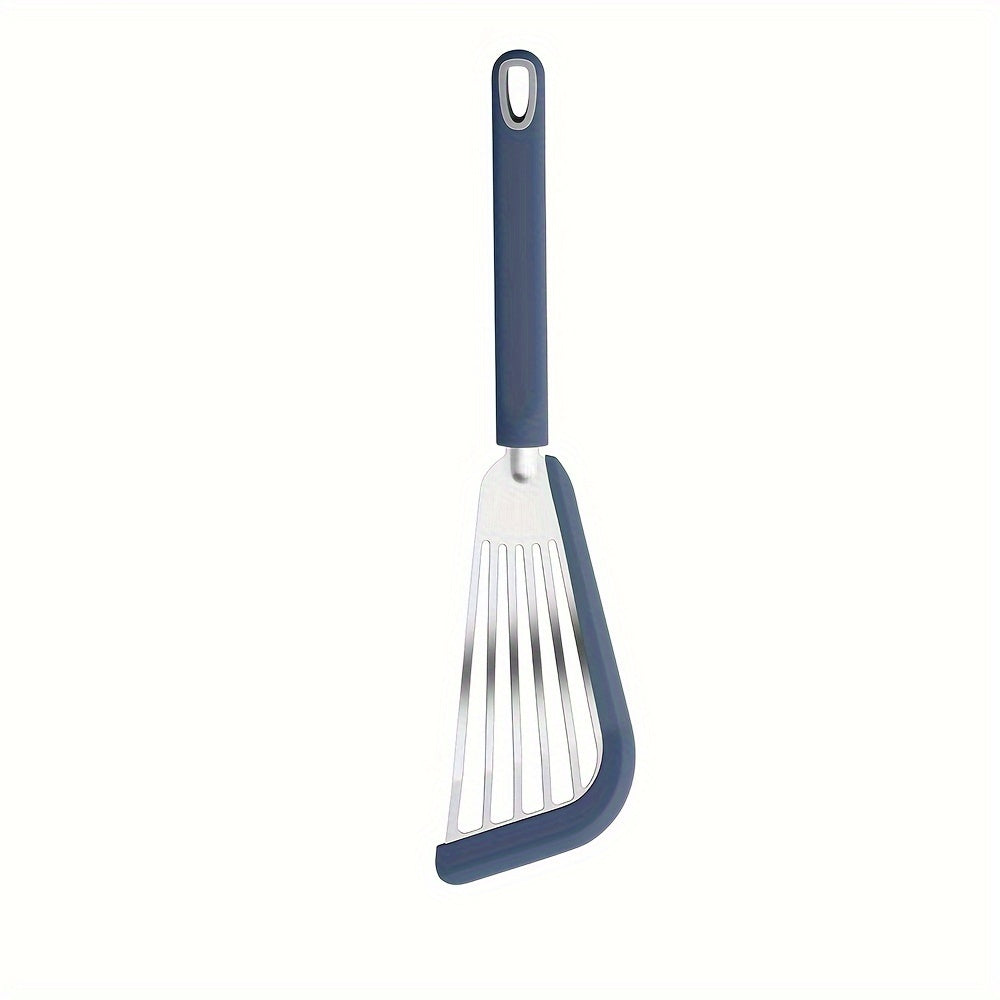 Heat-Resistant Silicone & Stainless Steel Spatula