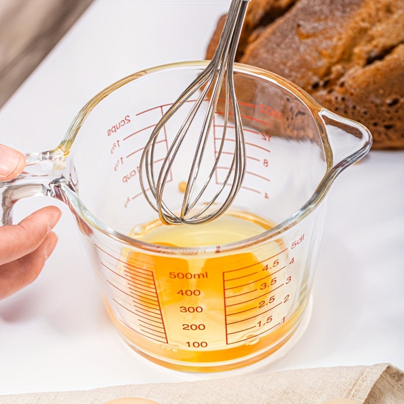 Heat-Resistant Glass Measuring Cups (Set of 3)