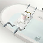 Heavy-Duty Aluminum Adjustable Bath Bench (350 lb Capacity)