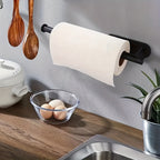 Self-Adhesive Stainless Steel Under-Cabinet Paper Towel Holder