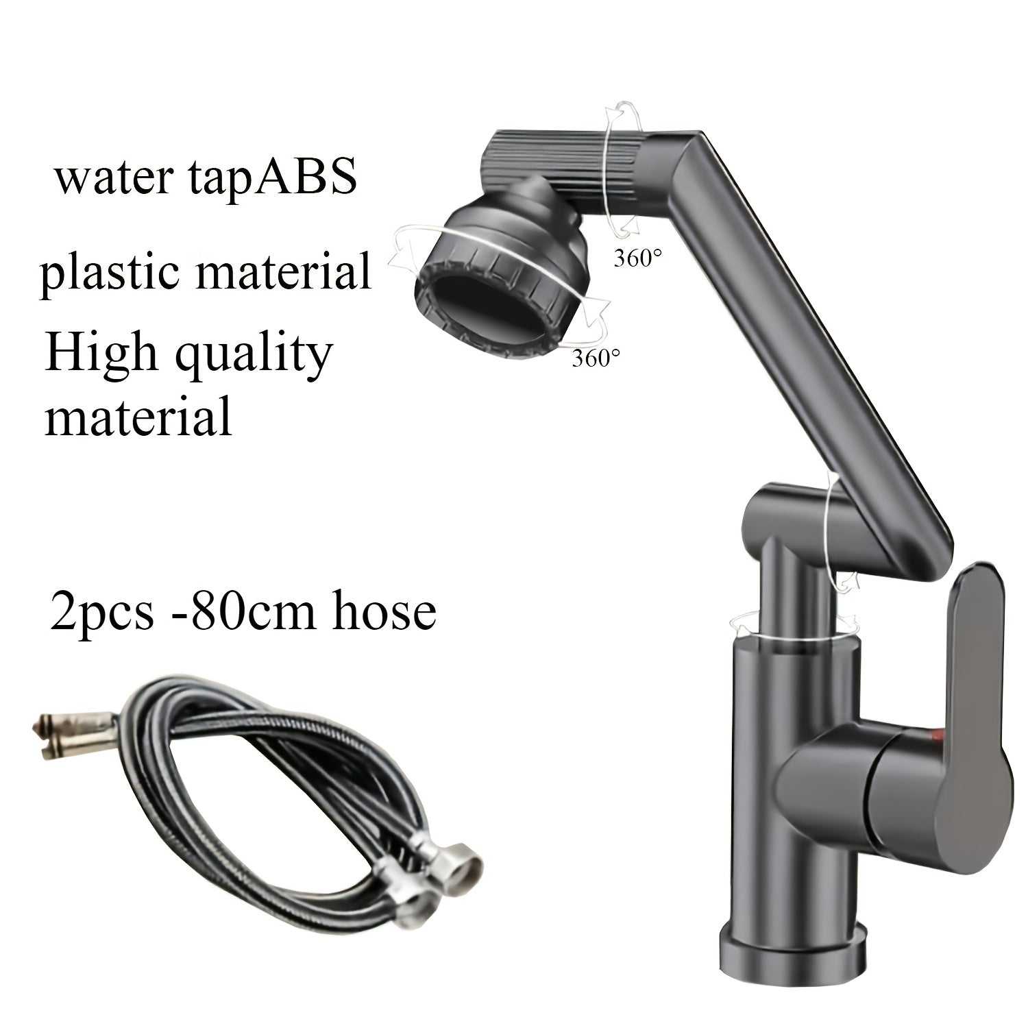 1080° Rotating Bubble Outlet Faucet (Dual Hot & Cold)