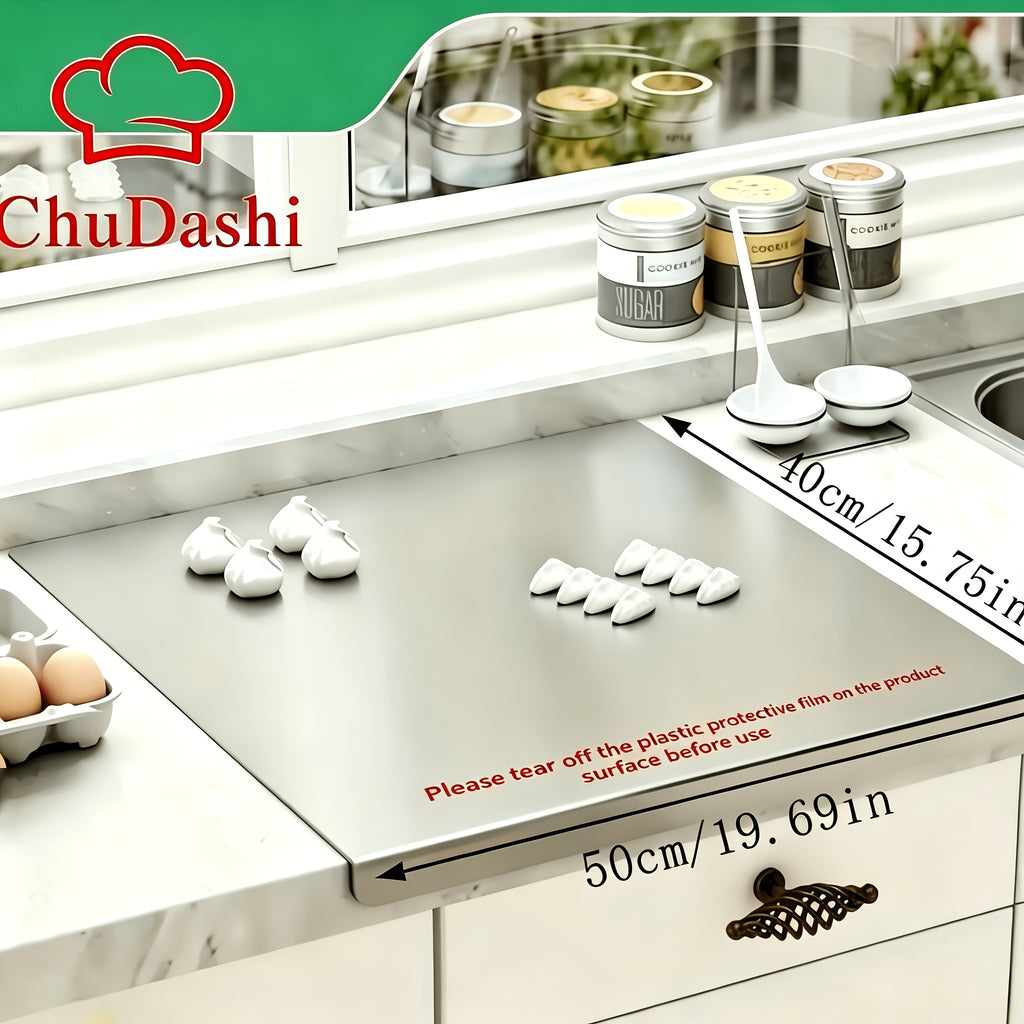 304 Stainless Steel Plated Cutting Board (Multiple Sizes)