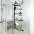 Heavy-Duty Wrought Iron Over-Door Shower Caddy (Multi-Tier)
