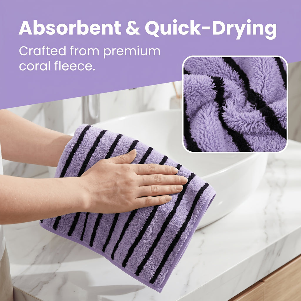 Ultra-Soft Quick-Drying Microfiber Towel Set (5-Piece)