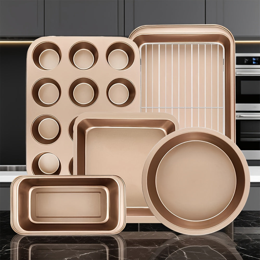Non-Stick Steel Bakeware Set (Multi-Piece)