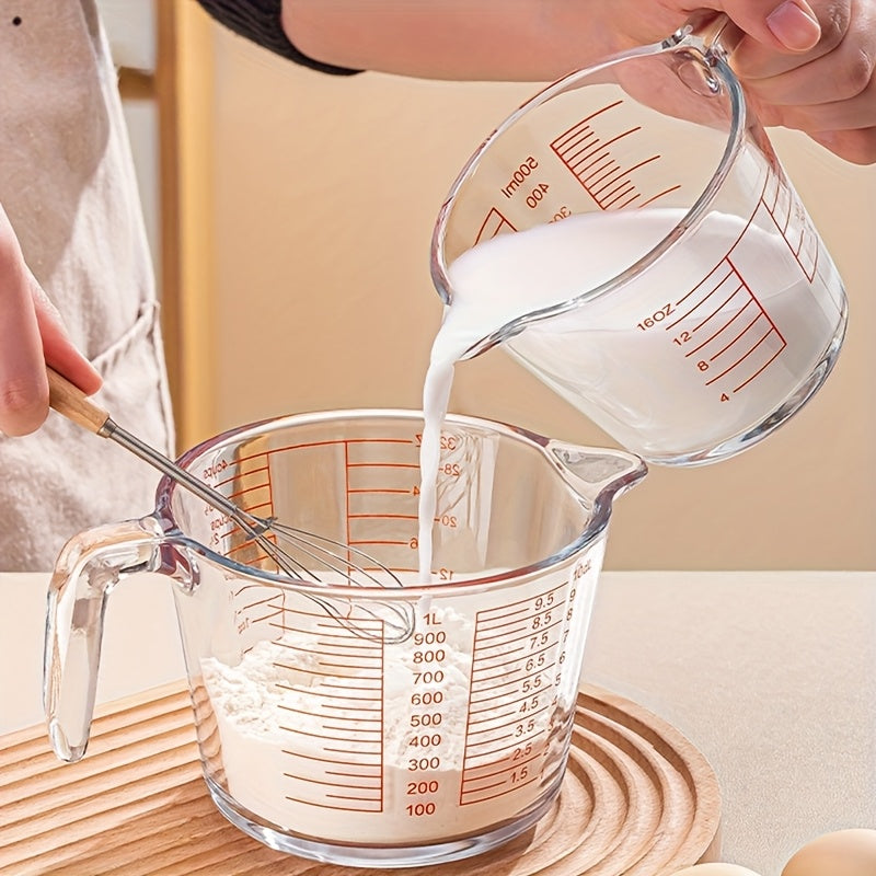 Heat-Resistant Glass Measuring Cups (Set of 3)