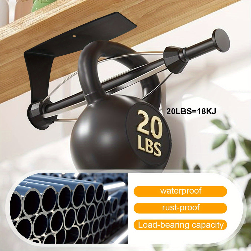 Single-Hand Soft-Damping Paper Towel Holder (Wall/Under-Cabinet Mount)