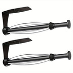 Single-Hand Soft-Damping Paper Towel Holder (Wall/Under-Cabinet Mount)
