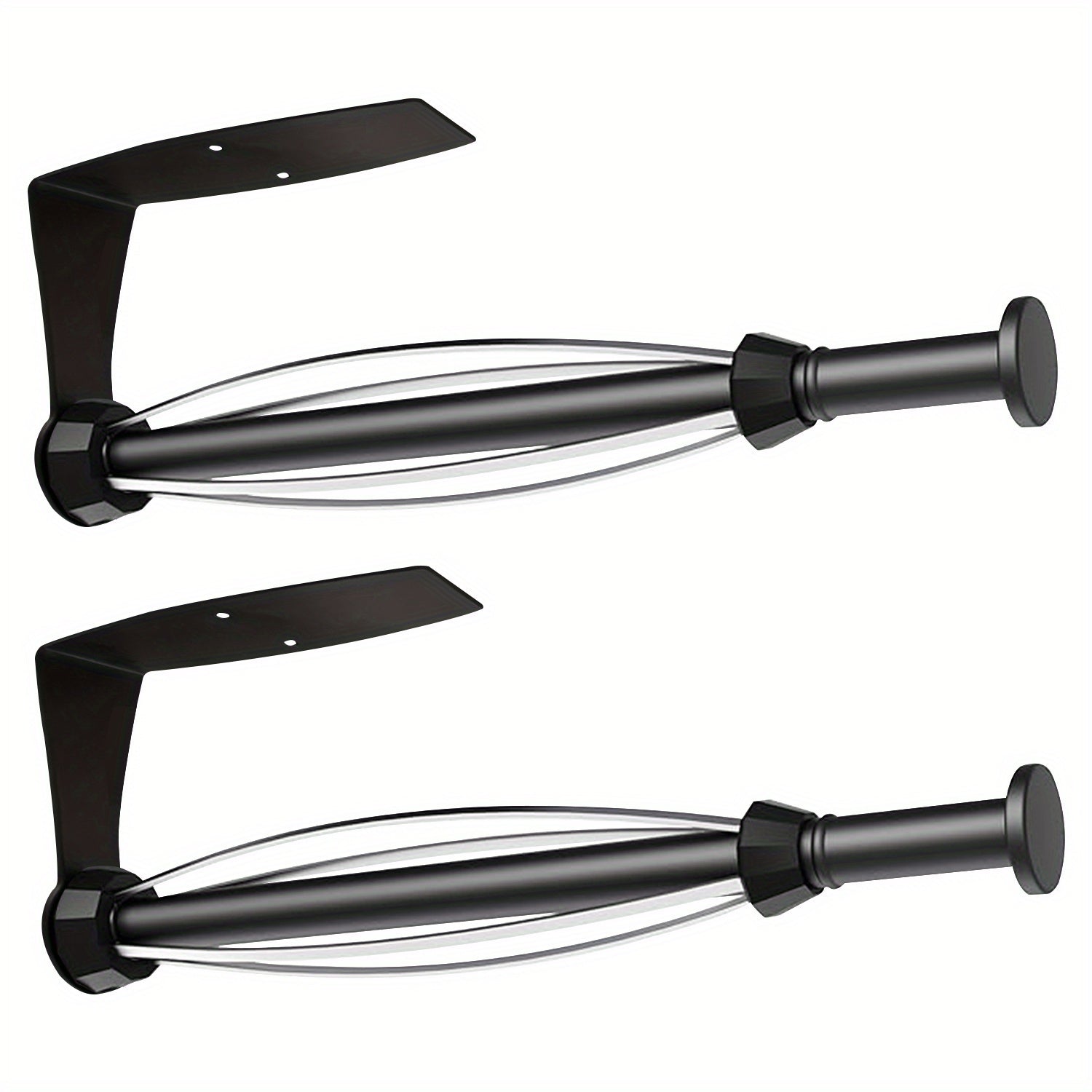 Single-Hand Soft-Damping Paper Towel Holder (Wall/Under-Cabinet Mount)