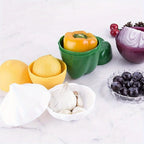 Clear Reusable Flip-Top Produce Keepers (Set of 5)