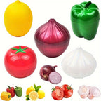 Clear Reusable Flip-Top Produce Keepers (Set of 5)