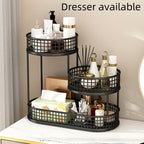 Cast Iron Multi-Tier Oval Fruit Basket