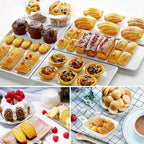 Oven-Safe Silicone Multi-Shape Baking Mold Set