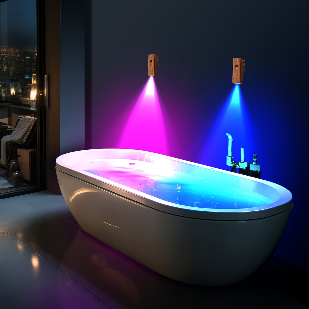Motion-Sensor RGB Rechargeable Wall Light (Drill-Free Mounting)