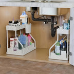 Durable Metal Pull-Out Under-Sink Organizer