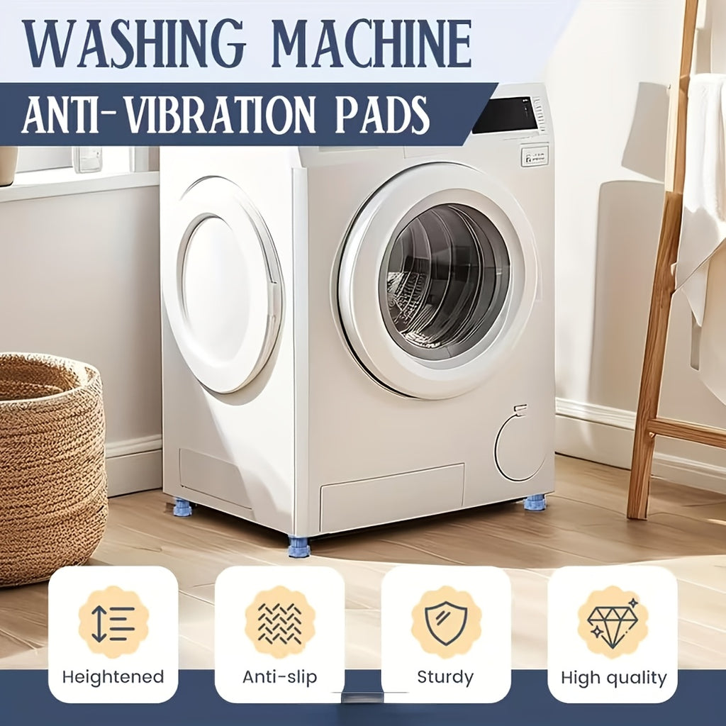 Shock-Absorbing Non-Slip Adjustable Anti-Vibration Pads (4 or 8 Pieces)