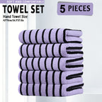 Ultra-Soft Quick-Drying Microfiber Towel Set (5-Piece)