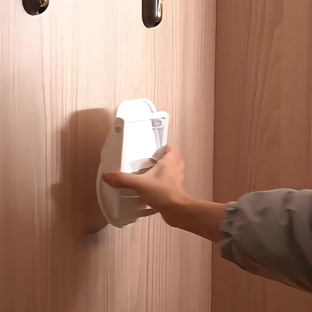 Wall-Mounted Suction-Cup Shower Foot Rest