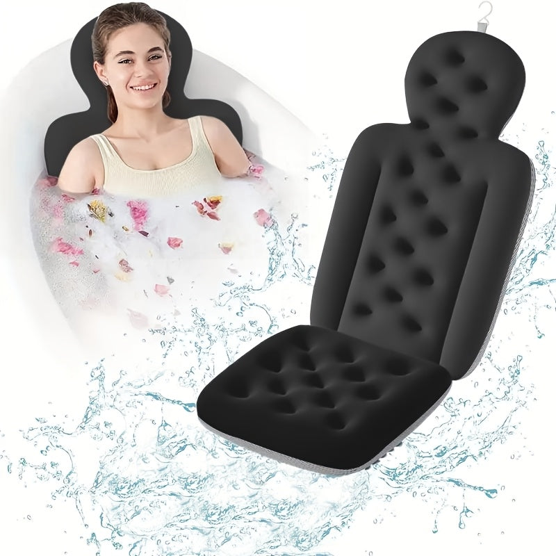 96-Suction Non-Slip Quick-Dry Bathtub Pillow