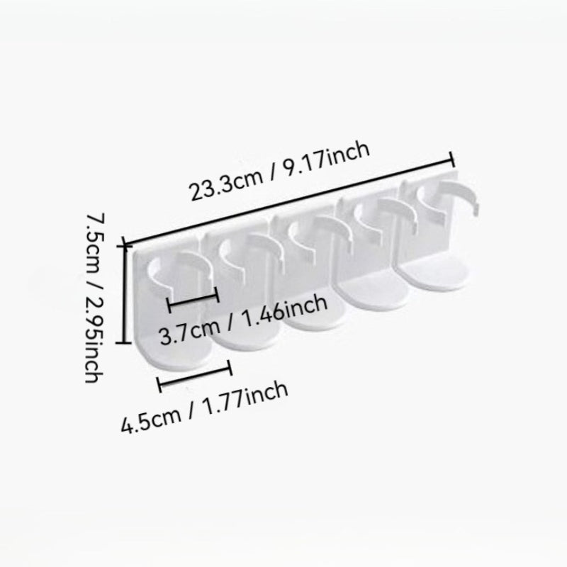 No-Drill Adjustable Wall Spice & Cosmetic Rack
