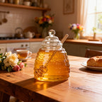 Reusable Glass Flip-Top Storage Jar (3-Piece)