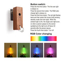 Motion-Sensor RGB Rechargeable Wall Light (Drill-Free Mounting)