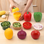 Clear Reusable Flip-Top Produce Keepers (Set of 5)