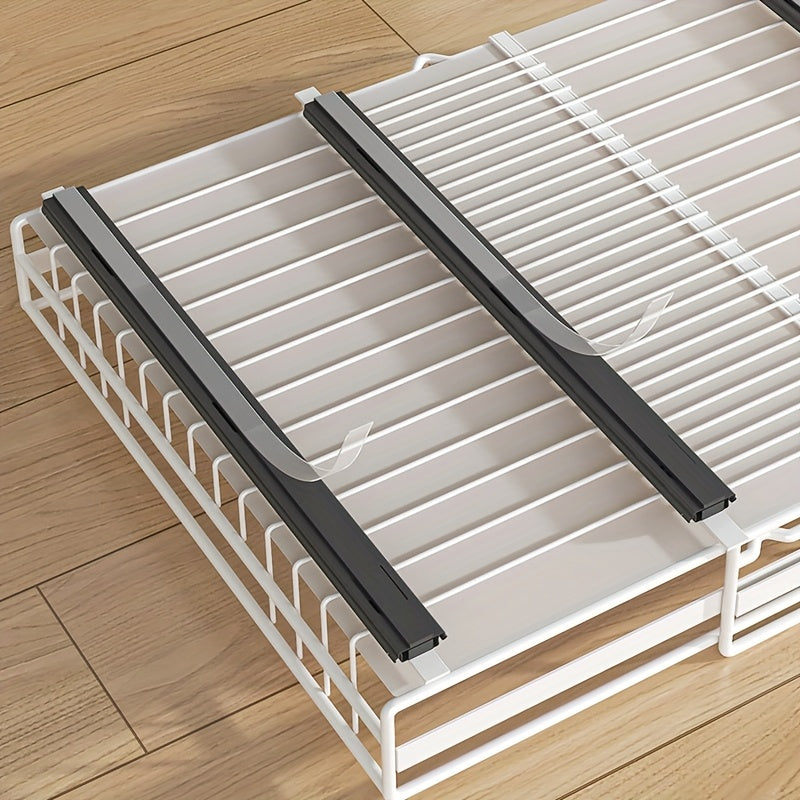 Smooth-Glide Heavy-Duty Metal Pull-Out Cabinet Rack (8-Tier)