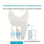 No-Drill Suction & Anti-Slip Bathtub Grab Bar