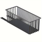 No-Drill Carbon Steel Pull-Out Cabinet Organizer (Sliding Drawers)