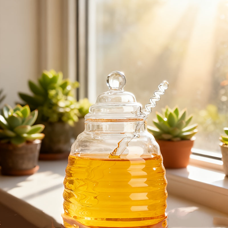 Reusable Glass Flip-Top Storage Jar (3-Piece)