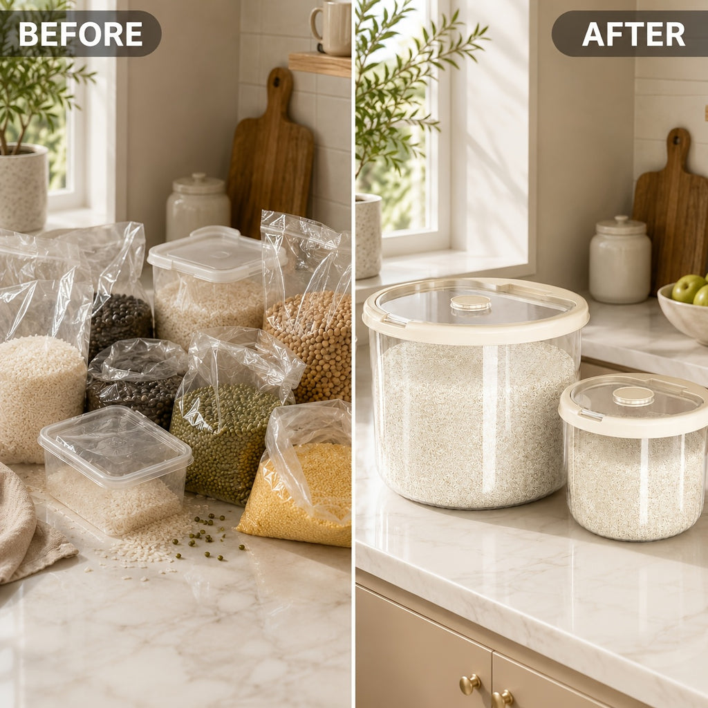 Insect-Proof & Moisture-Proof Rice & Pet Food Container