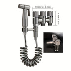 Copper Alloy & Ceramic Cartridge 3-Way Diverter Valve (Wall-Mounted)
