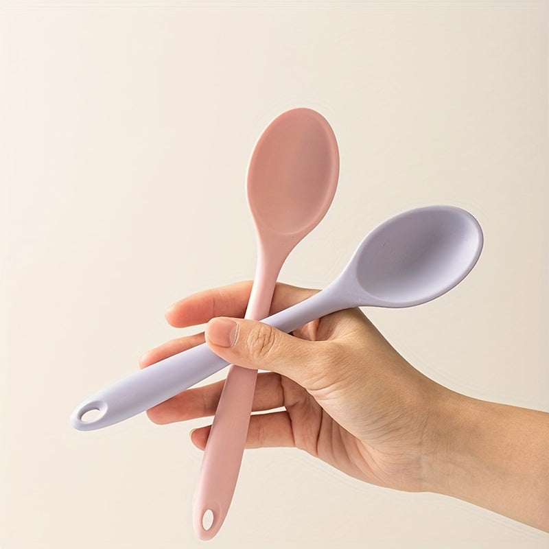 Heat-Resistant Non-Stick Silicone Spoons (Set of 4)