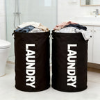 Extra Large Foldable Waterproof Laundry Hamper (Aluminum Loop Handle)