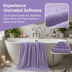 Ultra-Soft Quick-Drying Microfiber Towel Set (5-Piece)