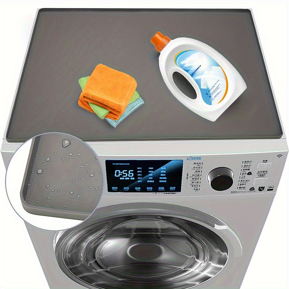 Waterproof Non-Slip Silicone Washer & Dryer Mats (Set of 2)